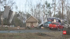 VIDEO: Tornado Hantam Mississippi dan Lousiana
