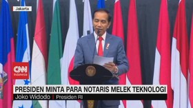 VIDEO: Presiden Minta Para Notaris Melek Teknologi