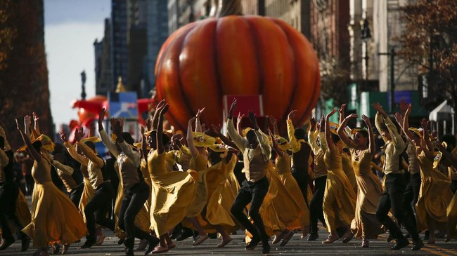 FOTO: Kemeriahan Parade Thanksgiving di Amerika Serikat
