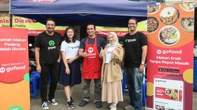 Join GoFood, RM Padang di Bandung Jual 1.000 Porsi Per Hari
