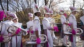FOTO: Kemeriahan Parade Thanksgiving di Amerika Serikat Macy's Thanksgiving Day Parade dirayakan setiap akhir tahun di New York, Amerika Serikat untuk menyambut Natal.