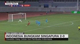 VIDEO: Indonesia Bungkam Singapura 2-0