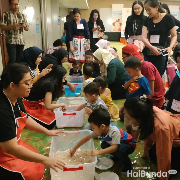 <p>Peserta <em>HaiBunda Squad Amazing Day at The Beach</em> di kelompok usia 4-5 tahun. (Foto: HaiBunda)</p>