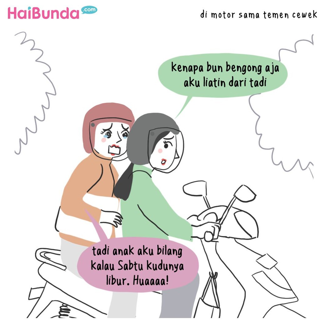 Jleb! Bunda di komik ini dapat pertanyaan menohok anak. Si kecil pernah mengutarakan hal serupa? Share yuk.