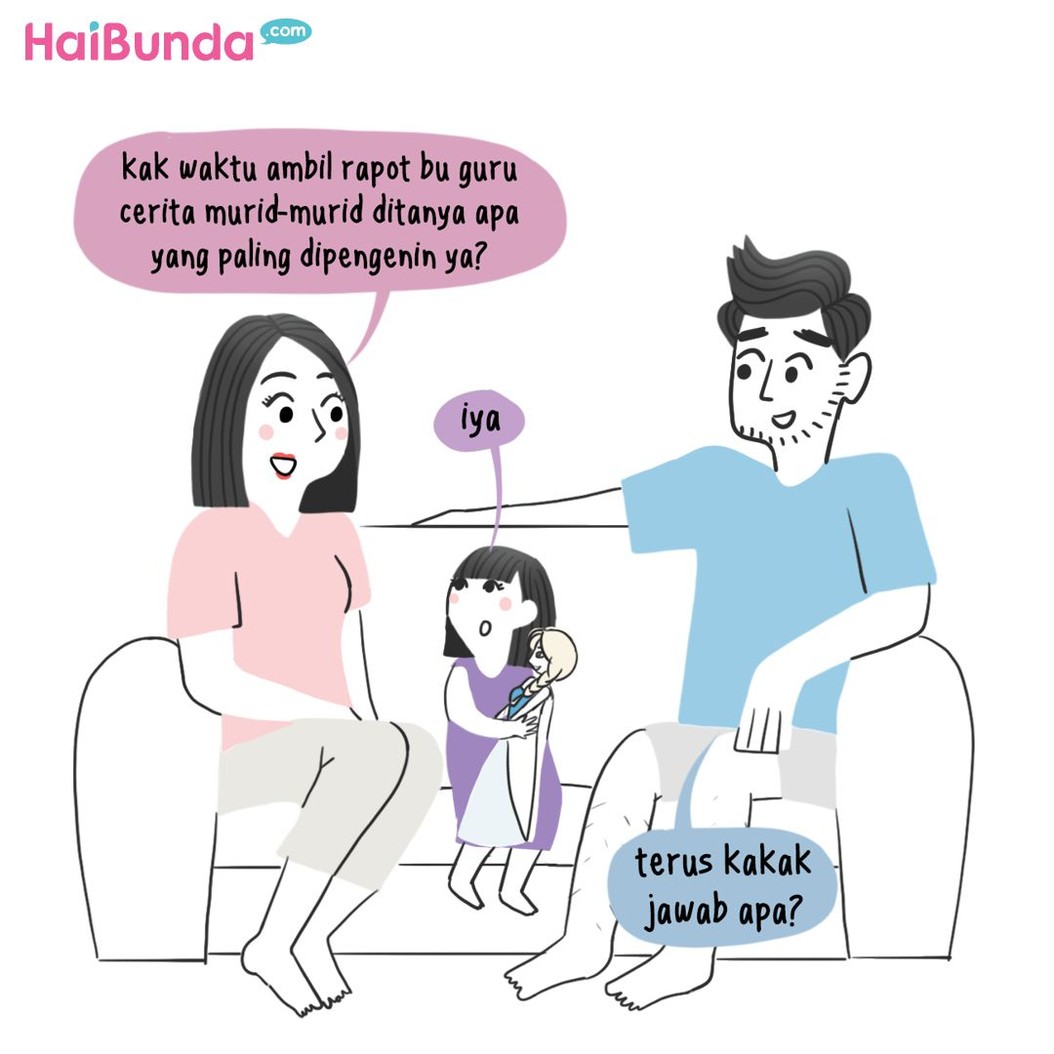 Jleb! Bunda di komik ini dapat pertanyaan menohok anak. Si kecil pernah mengutarakan hal serupa? Share yuk.
