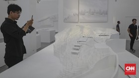 FOTO: Pameran Arsitektur 'Prihal' Karya Andra Matin