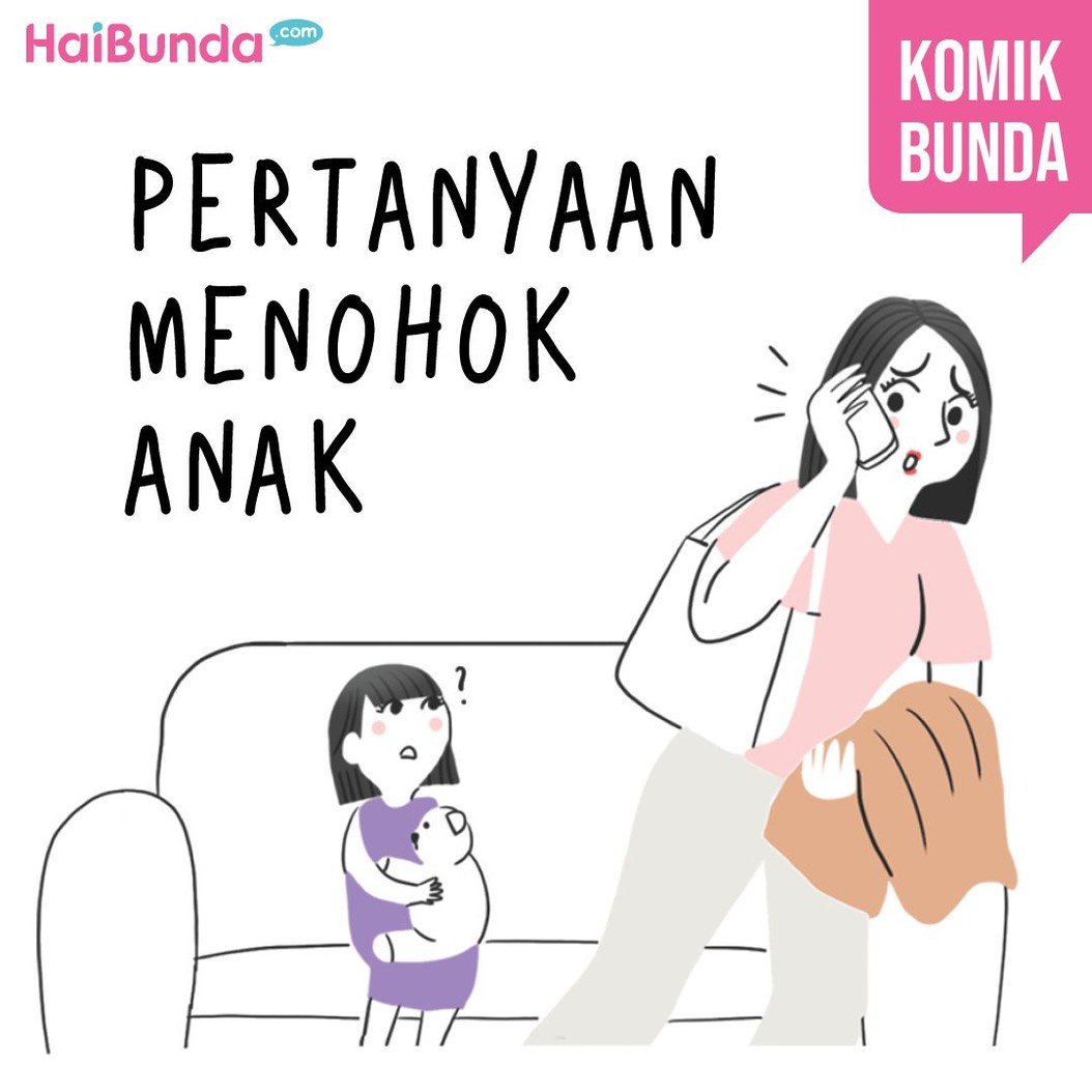Jleb! Bunda di komik ini dapat pertanyaan menohok anak. Si kecil pernah mengutarakan hal serupa? Share yuk.