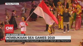 VIDEO: Kemeriahan Upacara Pembukaan Sea Games 2019