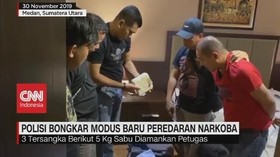 VIDEO: Modus Baru, Narkoba Dikemas Dalam Makanan Siap Saji