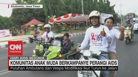 VIDEO: Komunitas Anak Muda Berkampanye Perangi Aids
