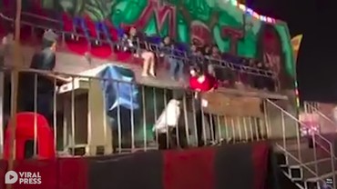 Tali Pengaman Rusak, Wahana Permainan Kursi Putar Telan Korban