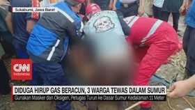 VIDEO: Hirup Gas Beracun, 3 Warga Tewas Dalam Sumur