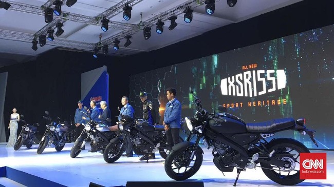 Yamaha Indonesia meluncurkan tiga motor baru, yaitu XSR 155, NMax, dan WR 155R.