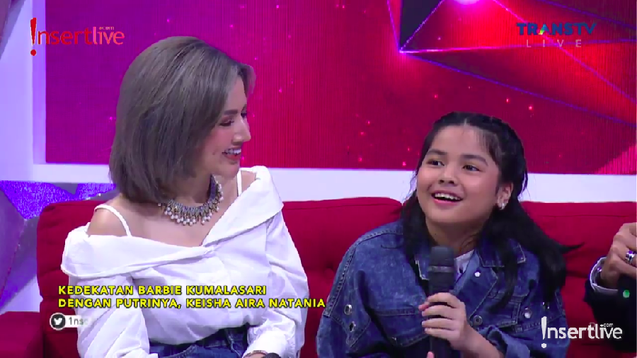 Keisha Aira Natania bahas sifat sang ibu, Barbie Kumalasari.