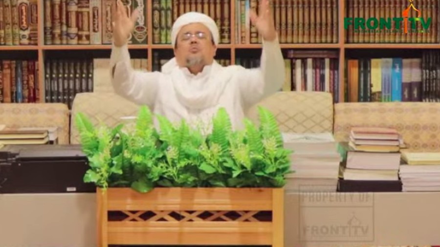 Habib Rizieq/Dok Youtube Front TV