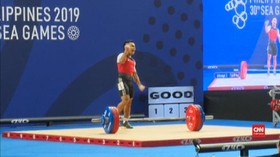 VIDEO: Angkat Besi Putra Sumbang 1 Emas Lagi