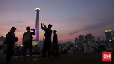 FOTO : Warna Warni Reuni 212 Massa Gerakan 212 kembali menggelar reuni pada Senin (2/12) dengan salah satu agenda, mendoakan kepulangan Imam Besar FPI Rizieq Shihab.