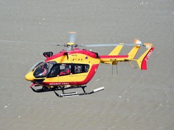 Rombongan Kapolda Jambi Dievakuasi Pakai Helikopter PT WKS