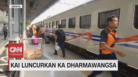 VIDEO: KAI Luncurkan Kereta Api Dharmawangsa