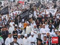 Massa Reuni Akbar 212 Bubar Sambil Berselawat