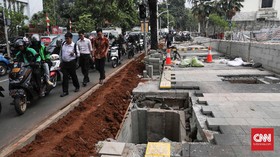 Bina Marga DKI: Kemang Sebelum Ada Trotoar Memang Sudah Macet