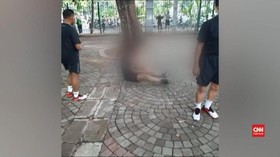 VIDEO: Ledakan Granat Asap di Monas Lukai Dua Anggota TNI