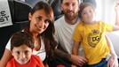 Berikut ini momen-momen kompak Lionel Messi bersama anak dan istri&period; Siap-siap dibikin iri ya Insertizen&period;