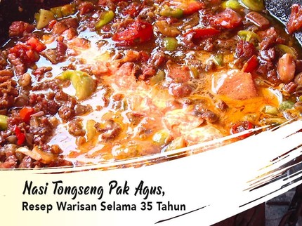 Nasi Tongseng Pak Agus, Resep Warisan Selama 35 Tahun