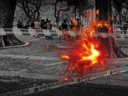 Granat Meledak Dekat Kantor Polisi di Kolombia, 11 Orang Terluka
