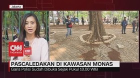 VIDEO: Situasi di TKP Usai Ledakan Monas