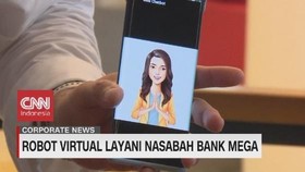 VIDEO: Robot Virtual Layani Nasabah Bank Mega