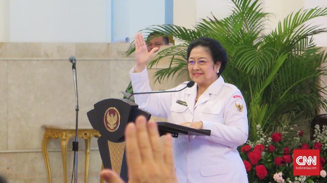 Ketua Dewan Pengarah BRIN Megawati Soekarnoputri mengaku sering memarahi Kepala BRIN Laksana Tri Handoko.