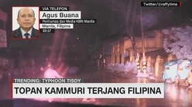VIDEO: Topan Kammuri Terjang Filipina