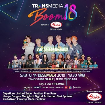 Deretan Artis Terkenal Meriahkan Panggung HUT ke-18 Transmedia