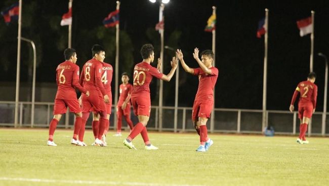 Babak Pertama Sea Games Indonesia Unggul 1 0 Atas Laos