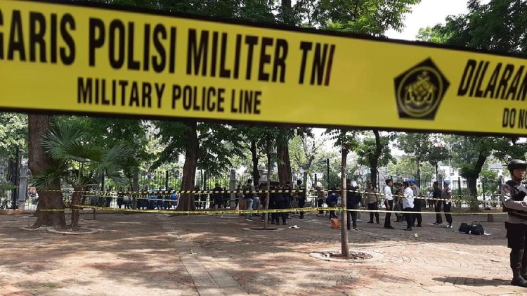 Ledakan sempat menghebohkan kawasan Monas, Selasa (3/12/2019) pagi tadi.