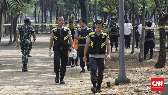 Peristiwa ledakan di Monas yang bersumber dari granat asap dipastikan tak membuat agenda Presiden Jokowi terganggu.