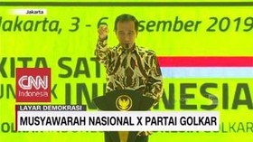 VIDEO: Pidato Presiden Jokowi di Munas X Partai Golkar