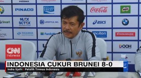 VIDEO: Target Tercapai, Indonesia Cukur Brunei 8-0