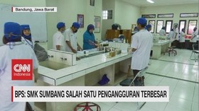 VIDEO: BPS: SMK Sumbang Pengangguran Terbesar