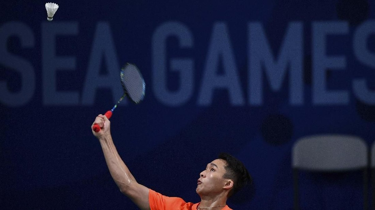 FOTO: Badminton Putra Indonesia Pertahankan Emas di SEA Games