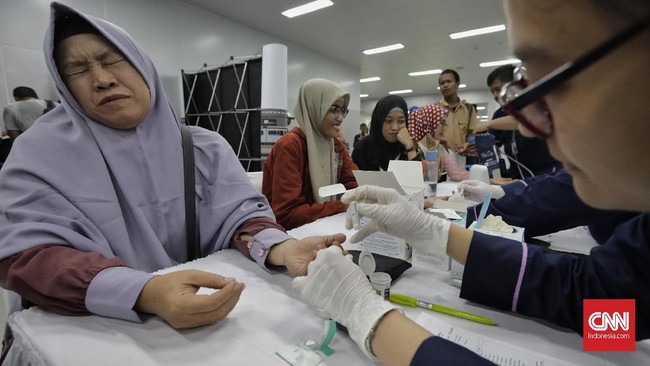 FOTO: Antusiasme Penyandang Disabilitas Periksa Kesehatan