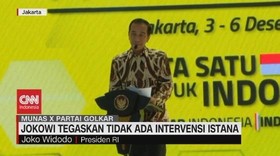 VIDEO: Jokowi Tegaskan Tidak Ada Intervensi Istana