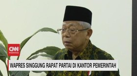VIDEO: Wapres Singgung Rapat Partai di Kantor Pemerintahan