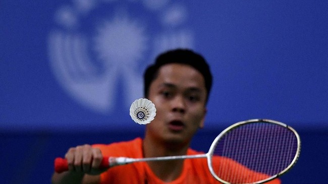 Anthony Ginting berhasil lolos ke final BWF World Tour Finals setelah mengalahkan Chen Long.