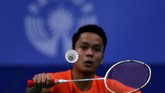 FOTO: Badminton Putra Indonesia Pertahankan Emas di SEA Games Tim badminton putra sukses mempertahankan medali emas SEA Games usai mengalahkan Malaysia 3-1 pada final beregu putra di Manila, Rabu (4/12).