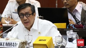 Yasonna Sebut Tak Semua Koruptor di Atas 60 Tahun Bisa Bebas