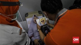 FOTO: Antusiasme Penyandang Disabilitas Periksa Kesehatan