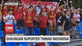 VIDEO: Dukungan Suporter Timnas Indonesia di Filipina