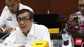 Yasonna Sentil Penuding Pemerintah Memecah Belah Parpol